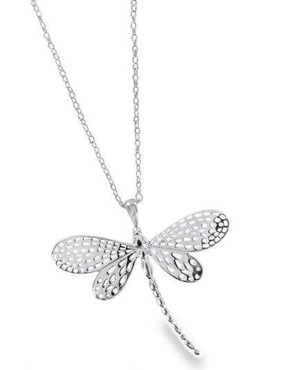 Sterling Silver Dragonfly Necklace
