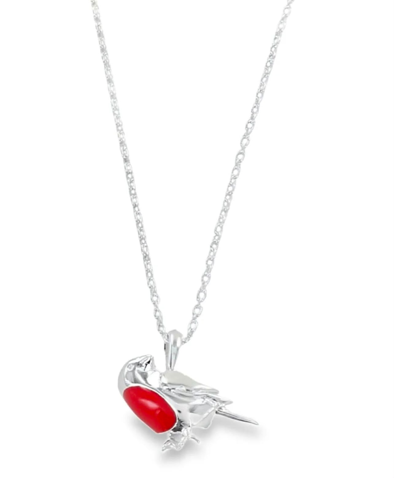 Robin Red Breast Necklace