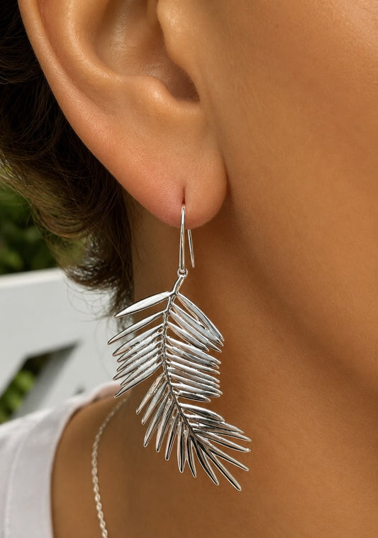Fern Leaf Earrings